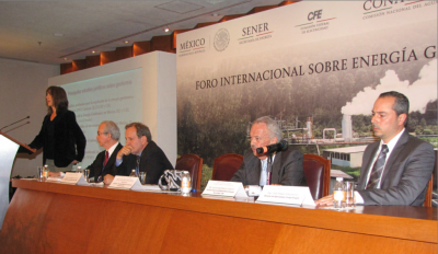 Marco regulatorio geotérmico existente en México