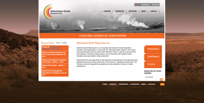 Alternative Earth Resources finaliza su abandono de la energía geotérmica
