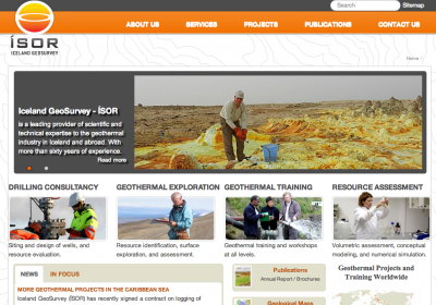 Trabajo: Ingeniero geotérmico, Iceland GeoSurvey (ISOR), Reykjavik/Islandia