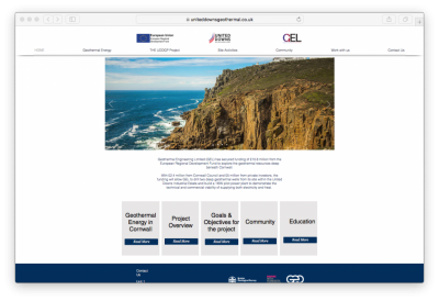 Avanza proyecto de energía geotérmica profunda de United Downs en Cornwall