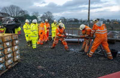 Proyecto innovador en Glasgow para perforar 12 pozos, que exploran el agua de una mina para generar energía geotérmica