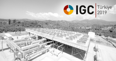 Congreso Geotérmico de Turquía – IGC Turkey, 6-8 Nov. 2019, saluda a OrmaTurk como GW Sponsor