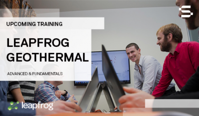 Leapfrog Geothermal Advanced Course, junto con WGC 2020, del 24 al 25 de abril de 2020