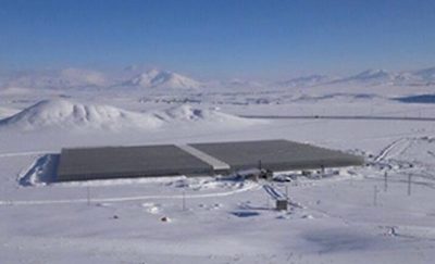 Geotermia permite el crecimiento de tomates en invernaderos en la parte más fría de Turquía