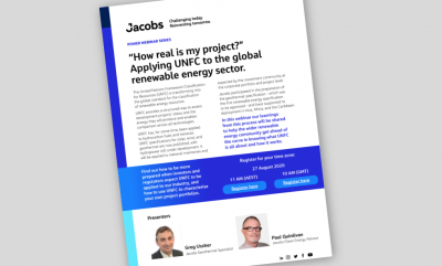 “¿Qué tan real es mi proyecto?” – Seminario web del 27 de agosto 2020 para postular proyectos geotérmicos y renovables a UNFC