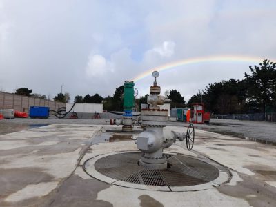 Instalación del sitio de prueba de extracción de litio completado en Cornwall, Reino Unido