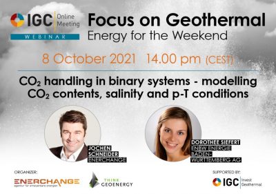 Webinar – Gestión del CO2 en sistemas binarios, Oct. 8, 2021