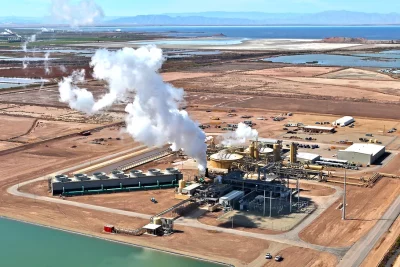 Permisos en vigor para la producción de litio geotérmico en el Mar de Salton