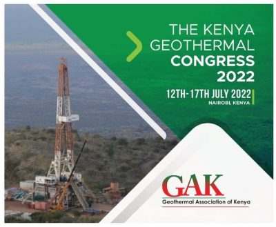 Congreso Geotérmico de Kenia 2022, 12-17 de julio de 2022, Nairobi, Kenia