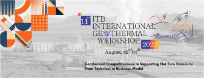 Oradores anunciados para el 11.° Taller Geotérmico Internacional ITB, del 2 al 4 de agosto de 2022