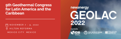 Congreso Geotérmico para América Latina y el Caribe (GEOLAC), 7-9 de noviembre de 2022