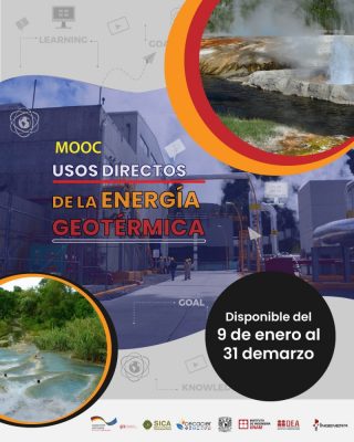 CECACIER invita al curso virtual: usos directos de la energía geotérmica. Disponible hasta el 31 de marzo.