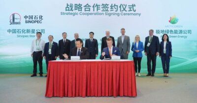 Arctic Green Energy y Sinopec unen esfuerzos para su expansión internacional