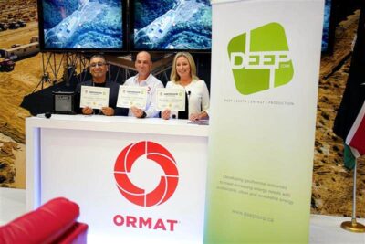DEEP y Ormat firman alianza para proyecto geotérmico de 5 MW en Saskatchewan, Canadá.