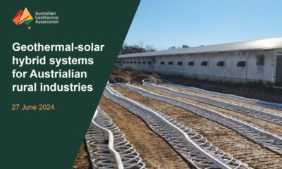Webinar – Sistemas híbridos geotérmico-solar en Australia, 27 de junio de 2024