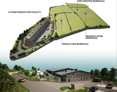 La primera planta de producción geotérmica comercial de litio del Reino Unido se aprobó en Cornwall