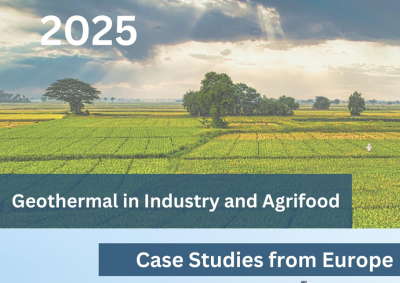EGEC publica reporte con proyectos industriales y de agroalimentación que utilizan la geotermia