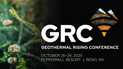 Convocatoria de resúmenes – Conferencia Geothermal Rising 2025, Reno, Nevada