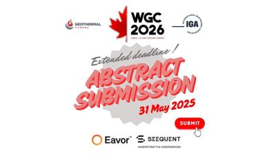 El Congreso Mundial de Geotermia 2026 extiende el plazo de presentación de resúmenes hasta el 31 de mayo de 2025