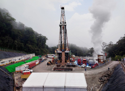Comienza la perforación para la ampliación de 80 MW del campo geotérmico de Muara Laboh, Indonesia