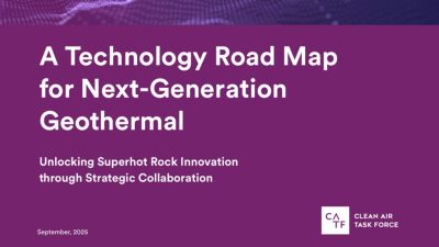 CATF presenta hoja de ruta tecnológica para la energía geotérmica de próxima generación