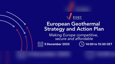 Webinar: Estrategia y Plan de Acción Geotérmico Europeo, 5 de diciembre de 2025